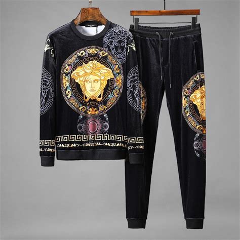 versace mens thongs|men's Versace jogging suit.